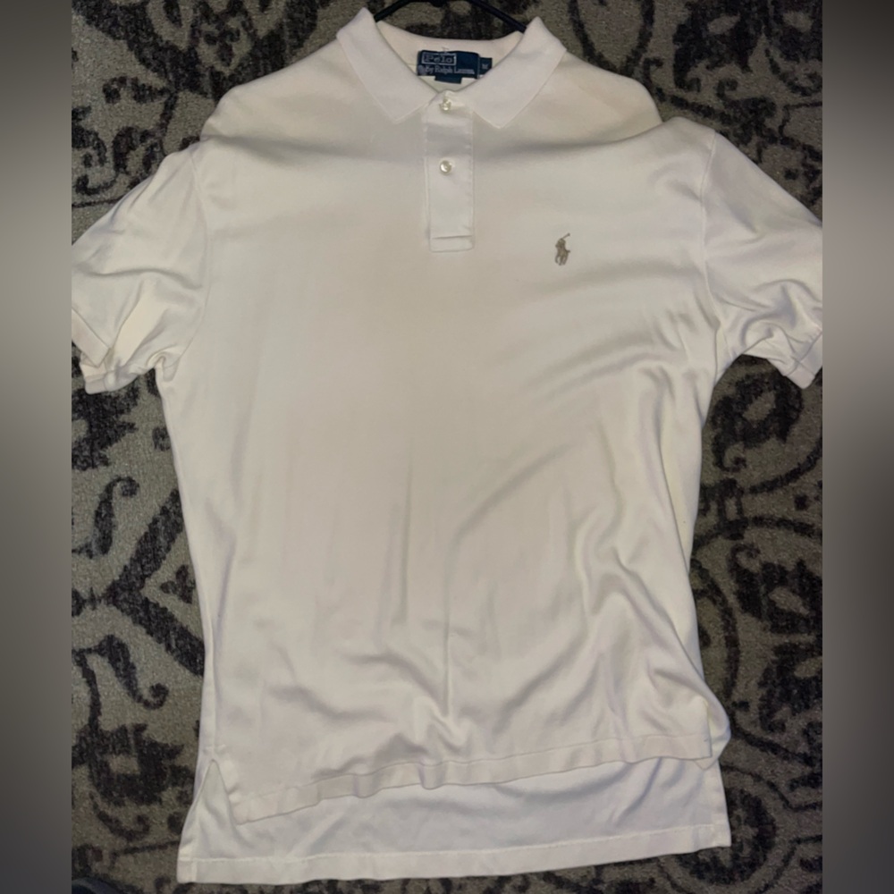 Ralph Lauren off White brown Polo Shirt